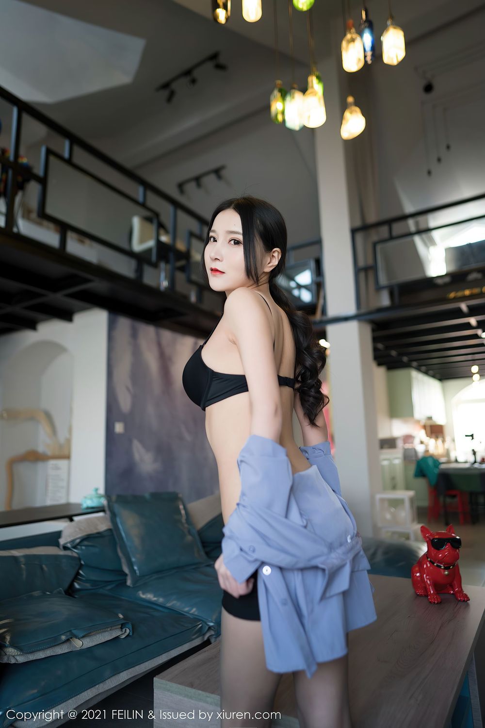 美女模特林煊煊 - 职场OL秘书制服系列写真