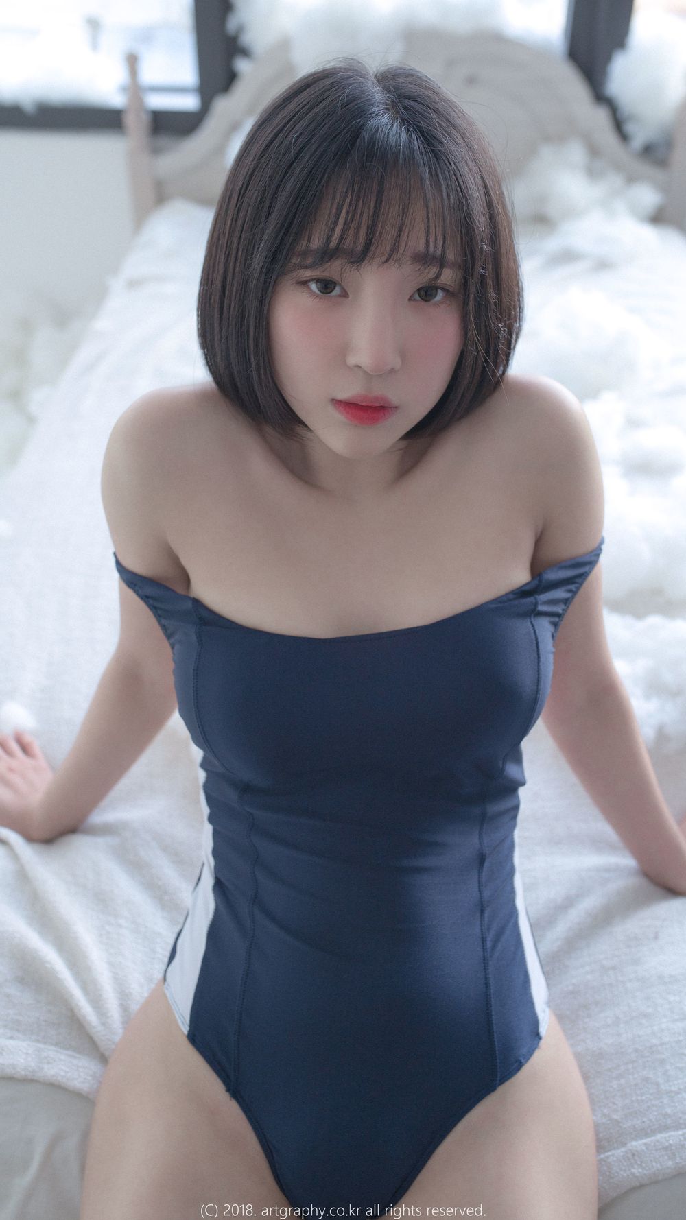 性感少女姜仁卿 - 死库水+阳台午后系列私拍