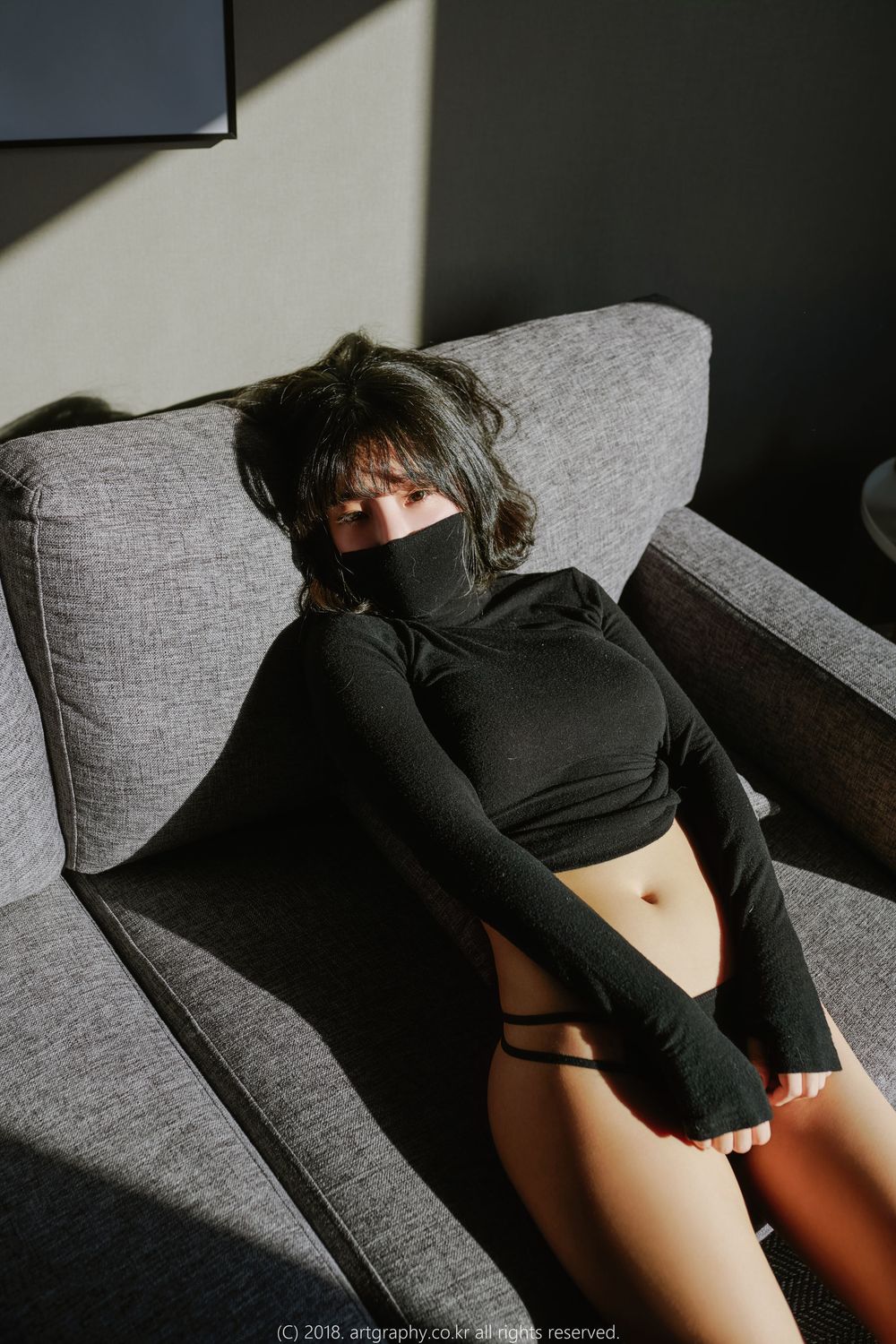 性感少女姜仁卿 - 死库水+阳台午后系列私拍