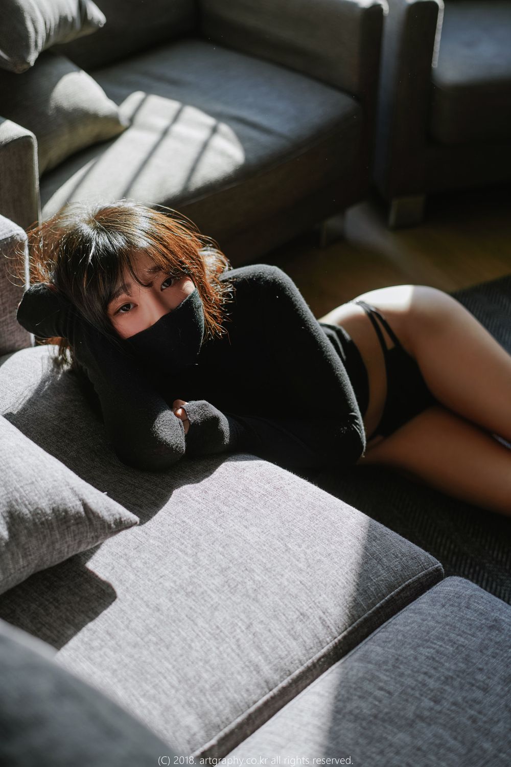 性感少女姜仁卿 - 死库水+阳台午后系列私拍