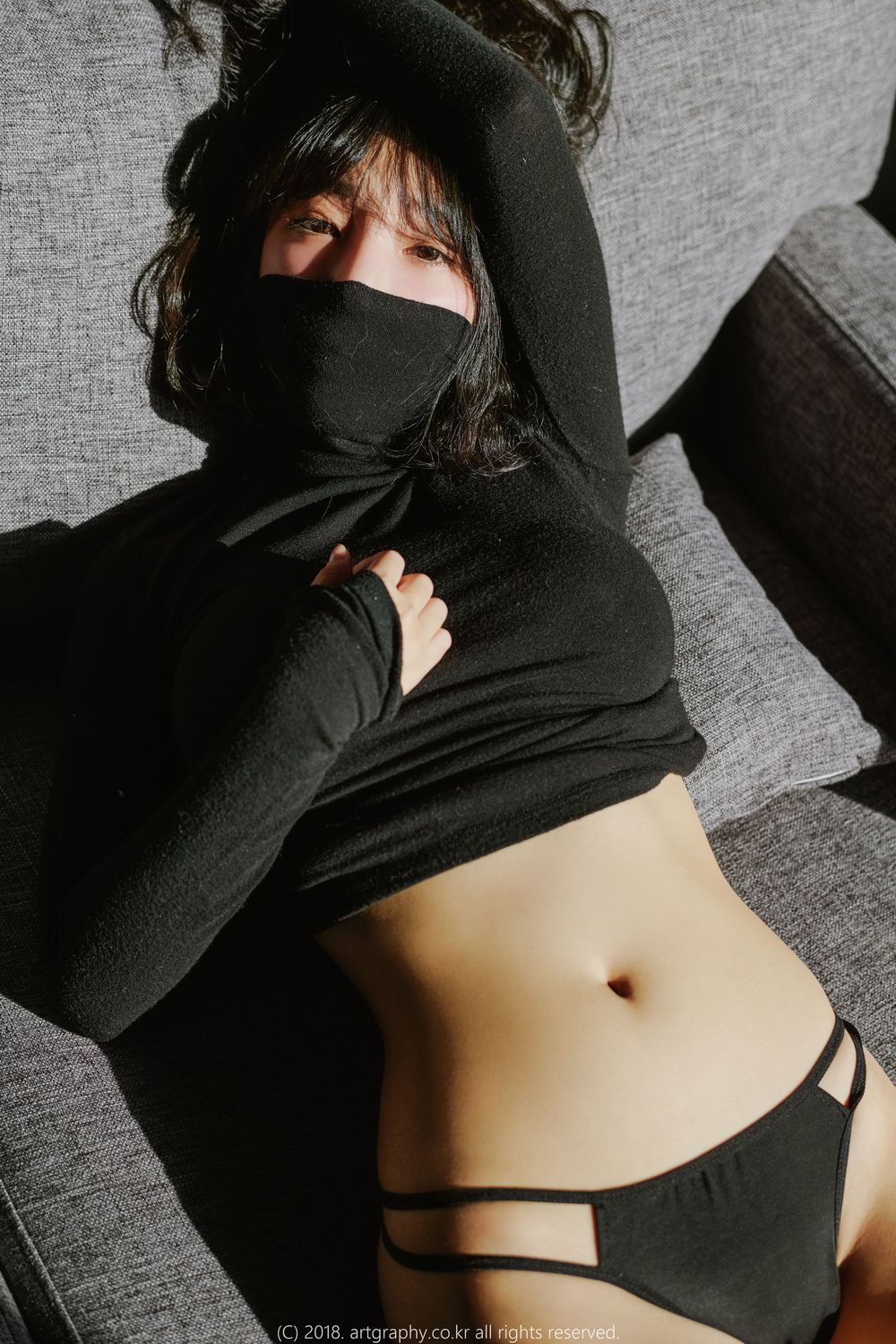性感少女姜仁卿 - 死库水+阳台午后系列私拍
