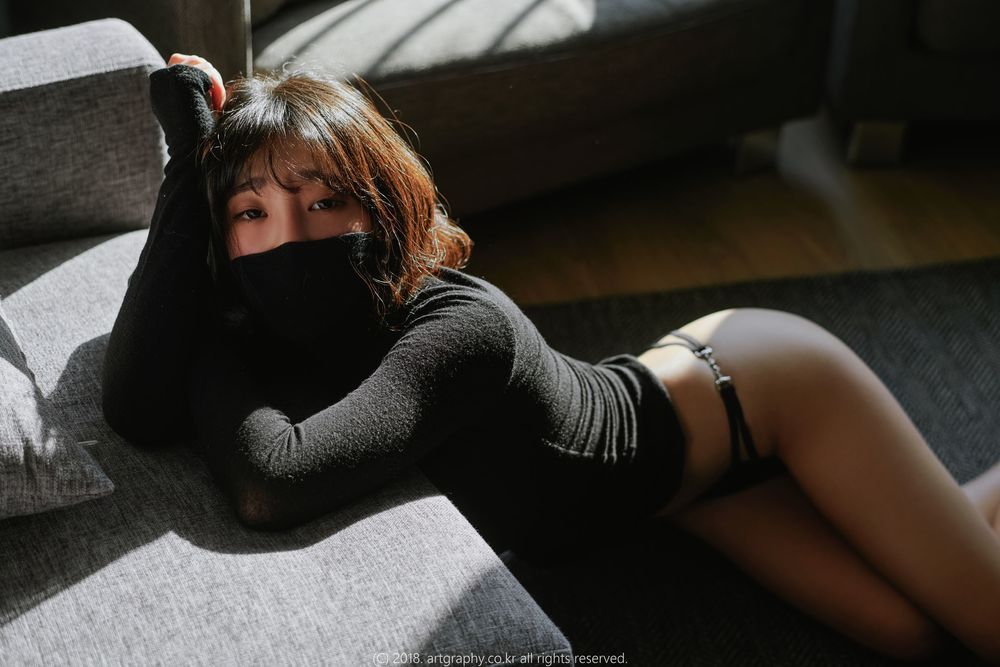 性感少女姜仁卿 - 死库水+阳台午后系列私拍