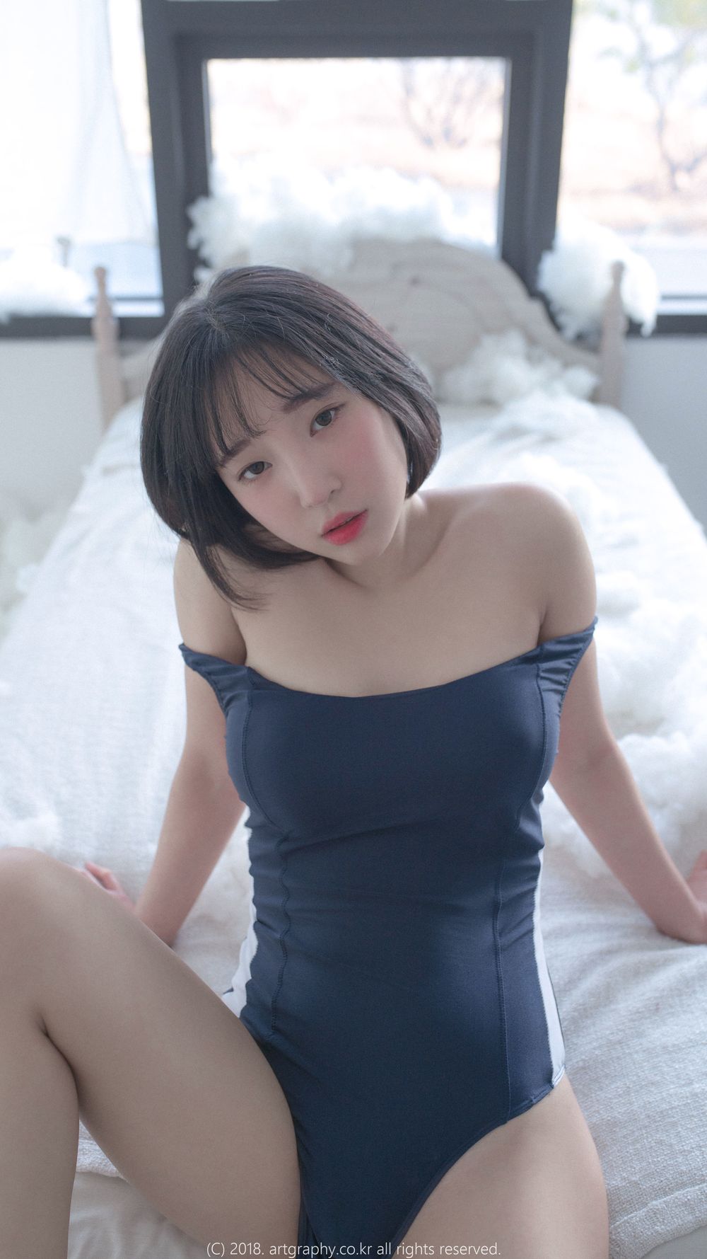 性感少女姜仁卿 - 死库水+阳台午后系列私拍