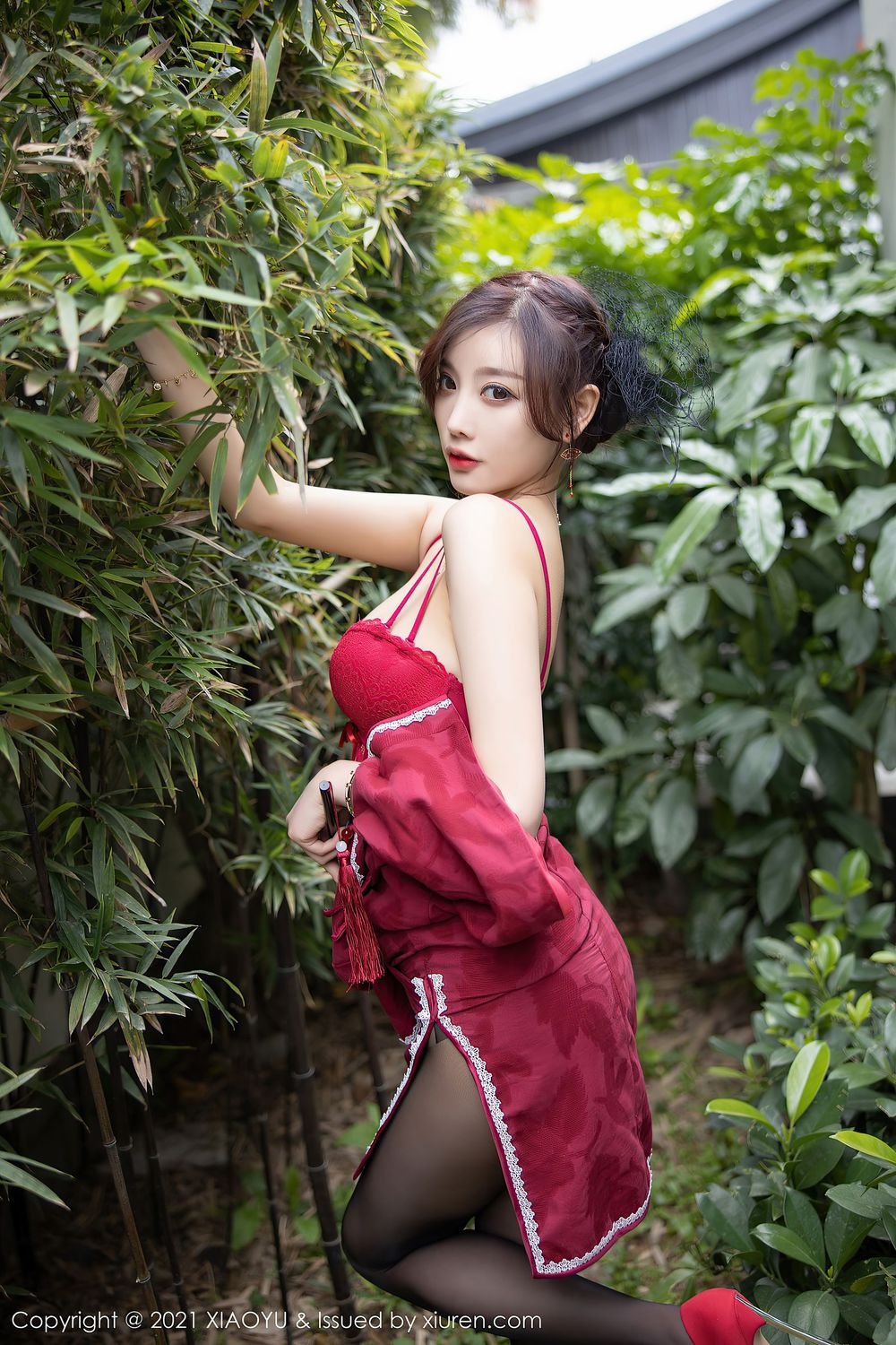 性感女神杨晨晨sugar - 浪漫旗袍黑丝系列心愿旅拍