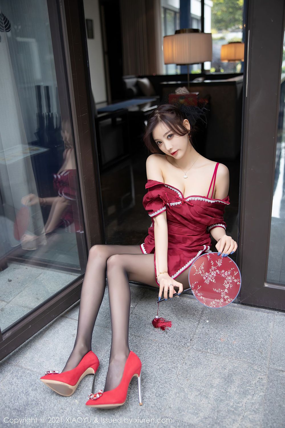 性感女神杨晨晨sugar - 浪漫旗袍黑丝系列心愿旅拍