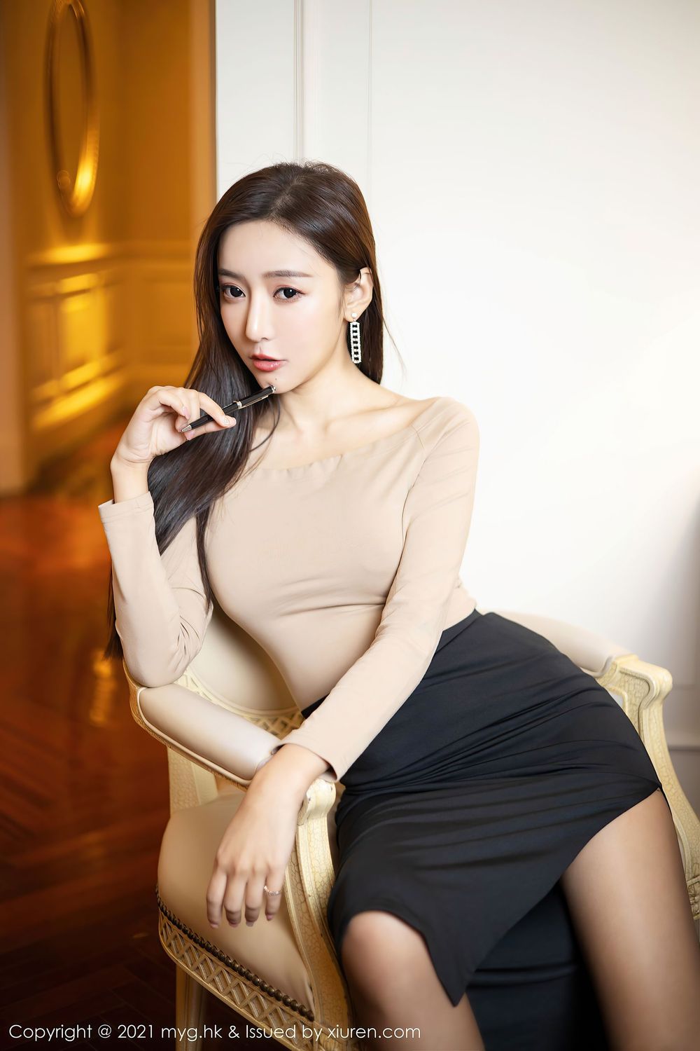 性感女神王馨瑶yanni - 都市OL柔美多姿私房写真