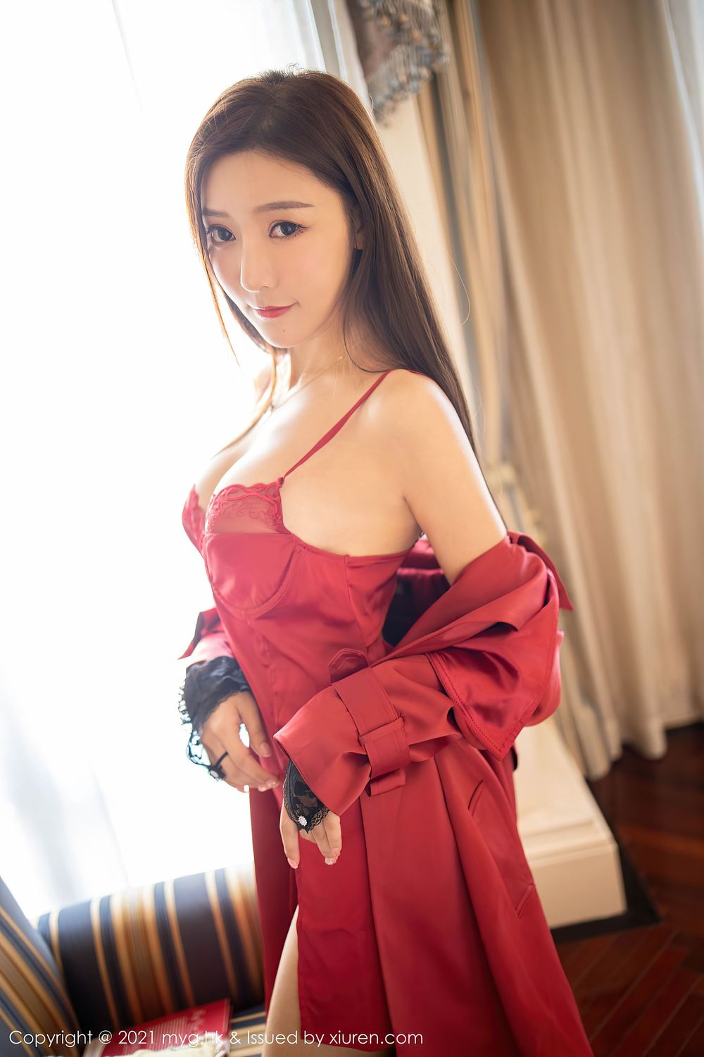 性感女神王馨瑶yanni - 皮衣与蕾丝网袜魅惑写真