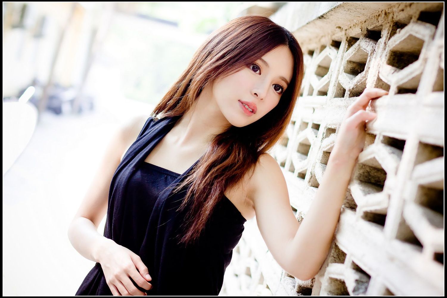 美妆达人张齐郡JULIE - 多套服饰外拍写真