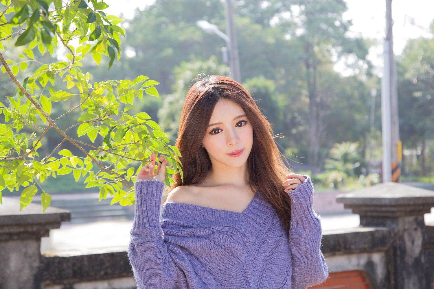 美妆达人张齐郡JULIE - 多套服饰外拍写真