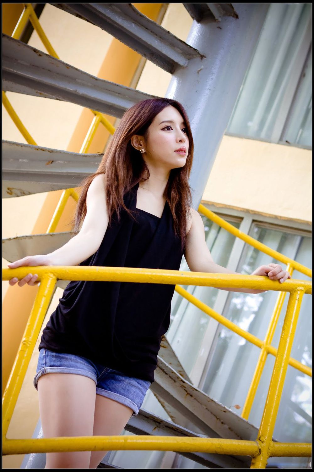 美妆达人张齐郡JULIE - 多套服饰外拍写真