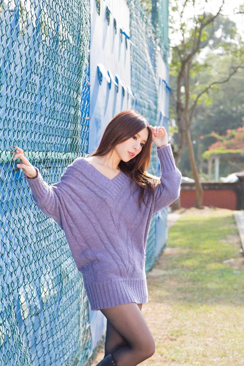 美妆达人张齐郡JULIE - 多套服饰外拍写真