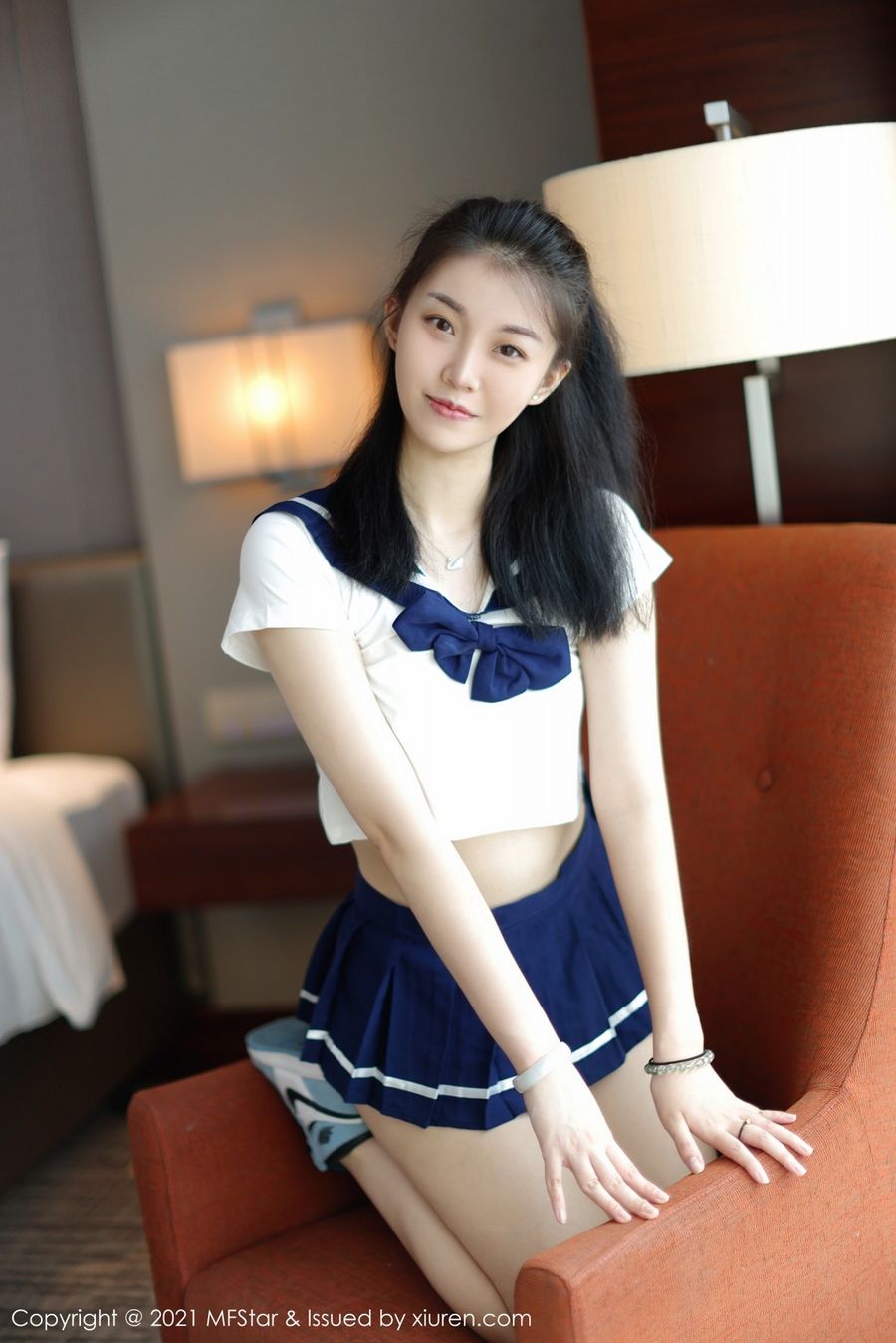 新人模特一颗甜蛋黄a - JK制服系列性感写真