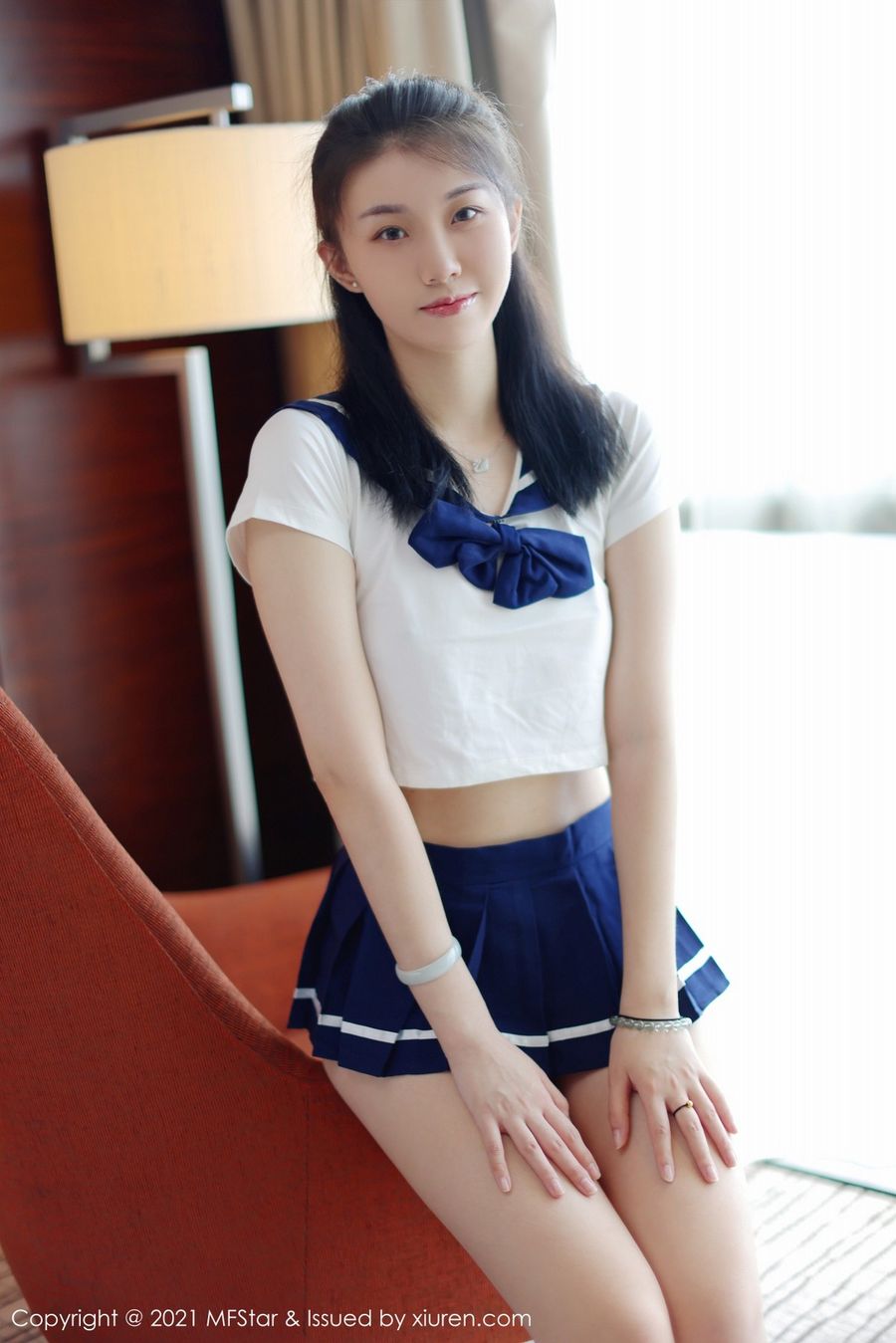 新人模特一颗甜蛋黄a - JK制服系列性感写真