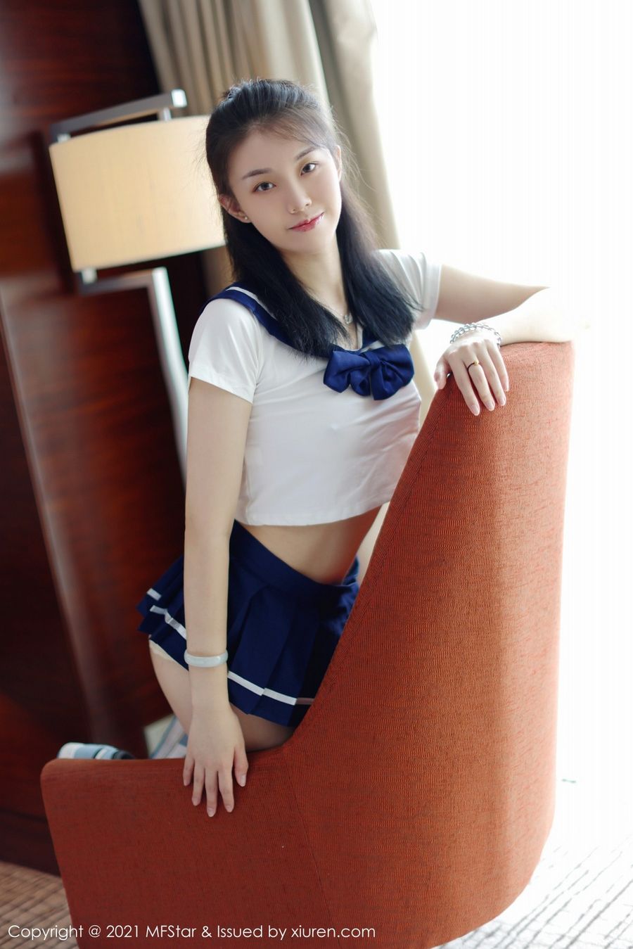 新人模特一颗甜蛋黄a - JK制服系列性感写真