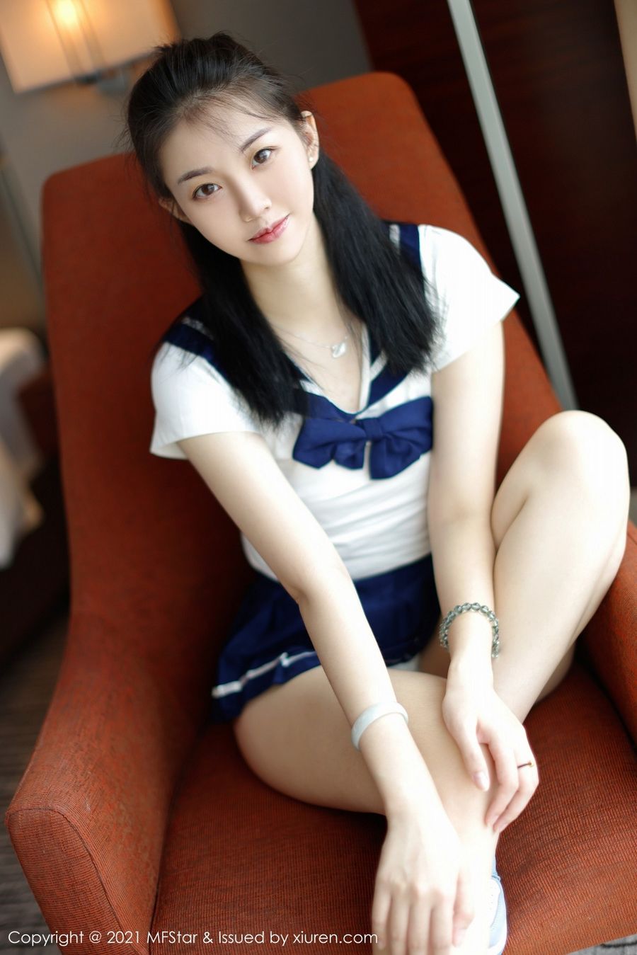 新人模特一颗甜蛋黄a - JK制服系列性感写真