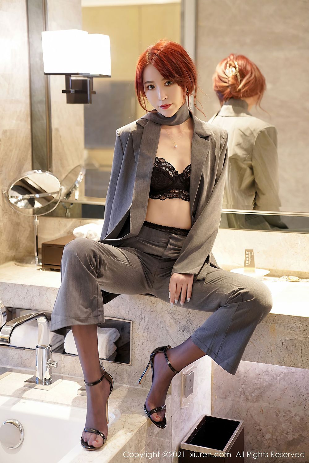 美女模特周慕汐baby - 职场职业OL制服系列性感写真