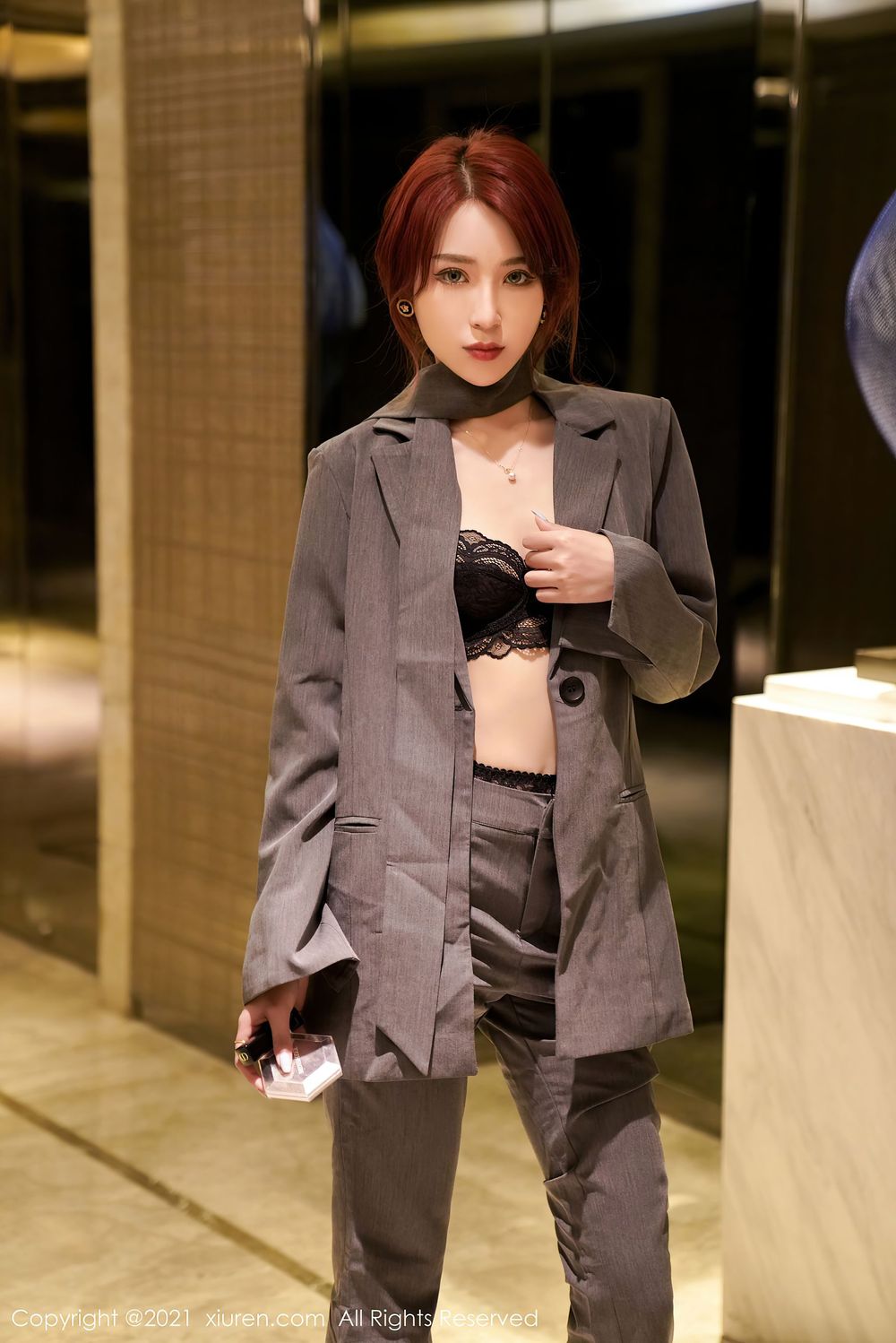 美女模特周慕汐baby - 职场职业OL制服系列性感写真