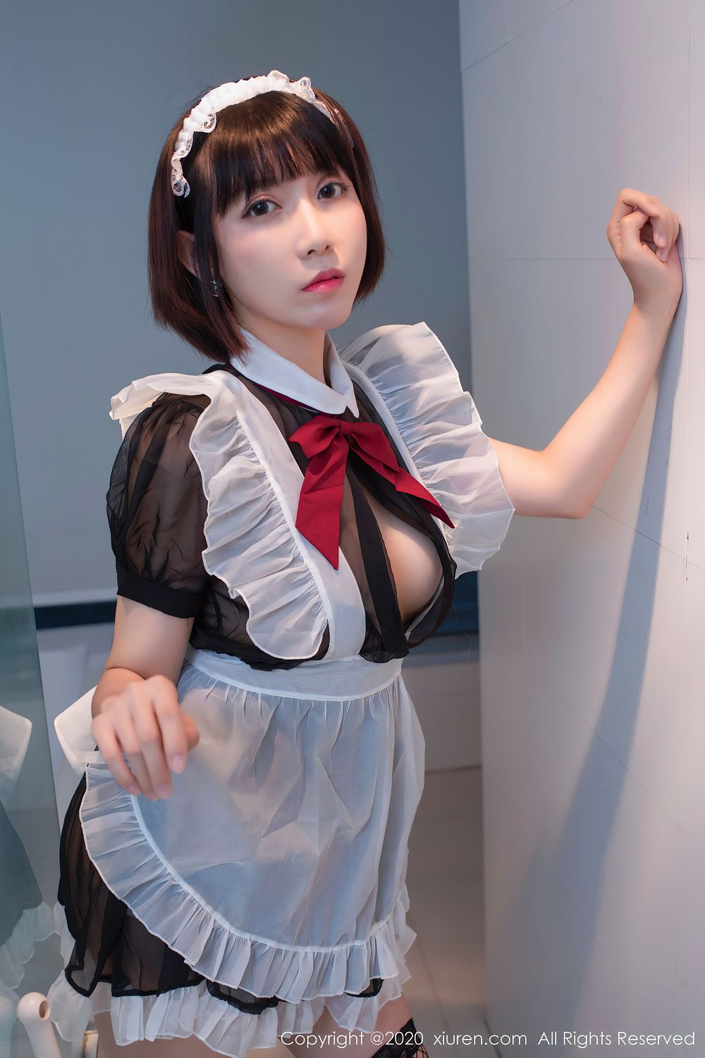 新晋大美妞安妮斯朵拉_Ann - 私属女仆管家服务主题写真