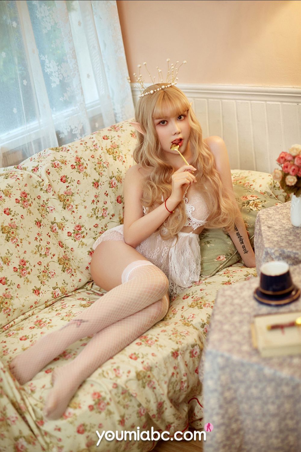美女嫩模美幸baby - 情趣内衣+丁字裤系列诱惑写真