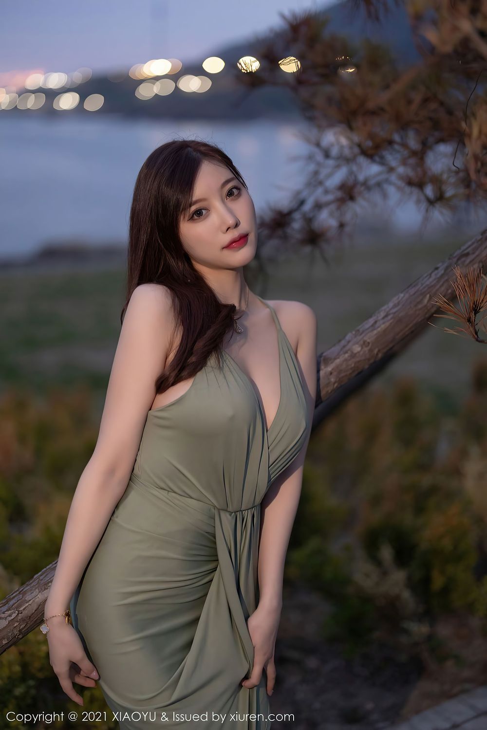 性感女神杨晨晨Yome - 轻透长裙户外系列青岛旅拍