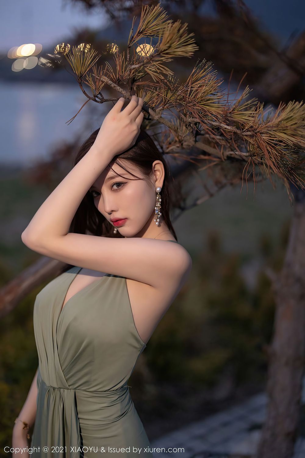 性感女神杨晨晨Yome - 轻透长裙户外系列青岛旅拍