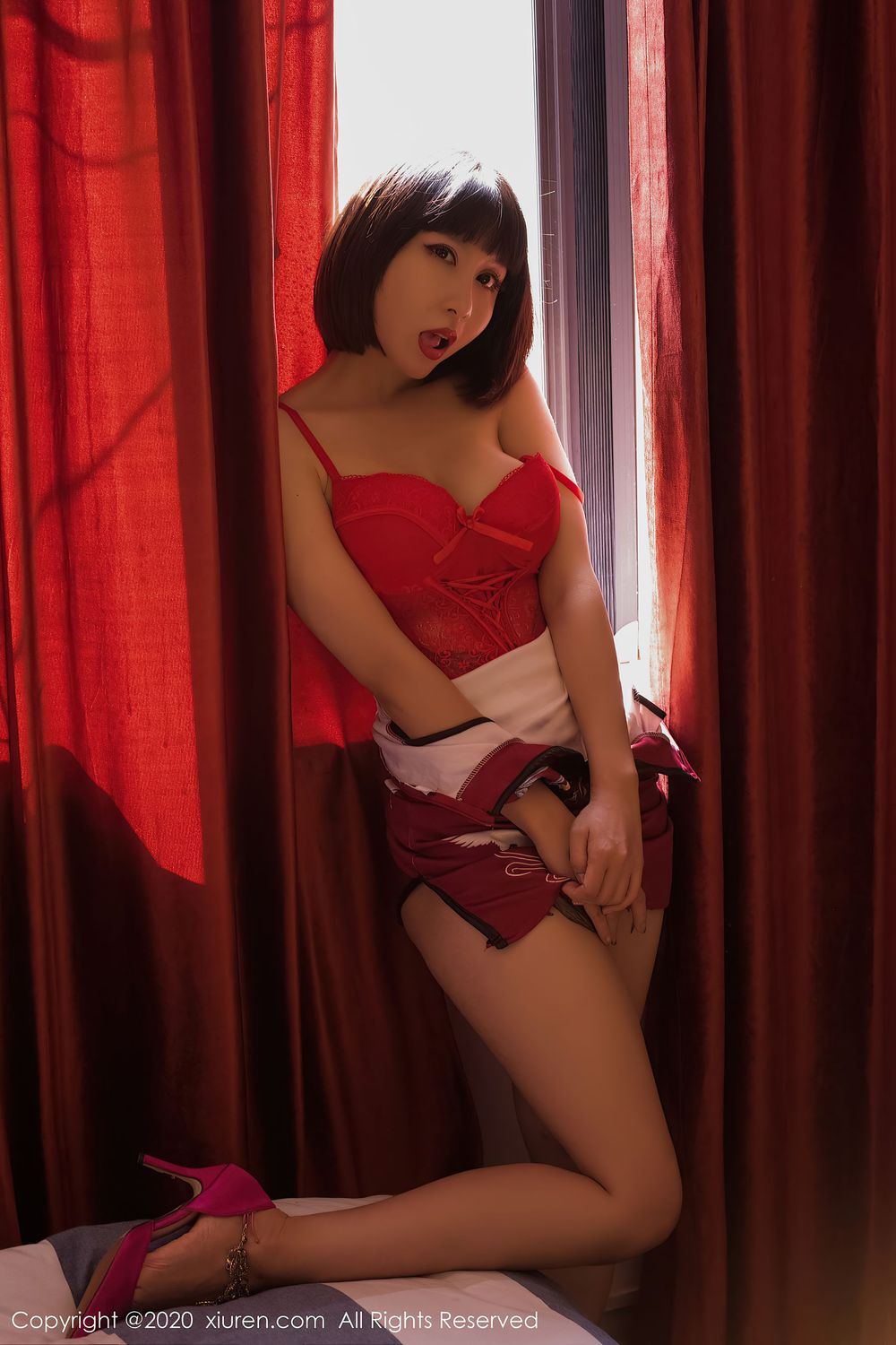 新人嫩模安妮斯朵拉_Ann - 堕落天使色戒旗袍装专辑