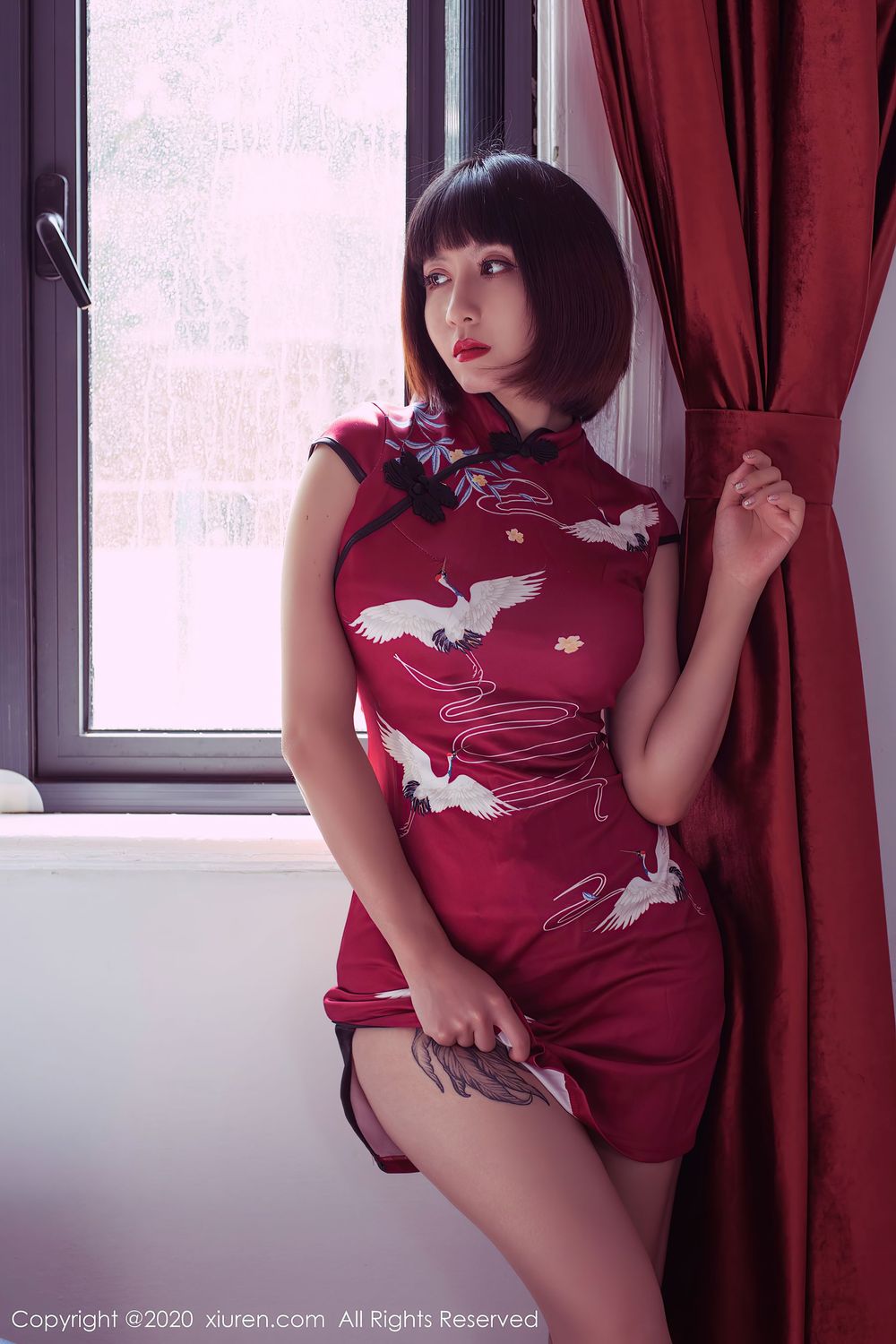 新人嫩模安妮斯朵拉_Ann - 堕落天使色戒旗袍装专辑