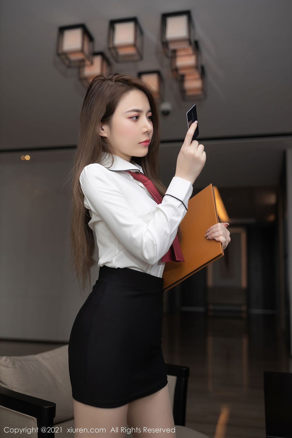 美女模特鱼子酱Fish - 实习律师即将转正主题成都旅拍