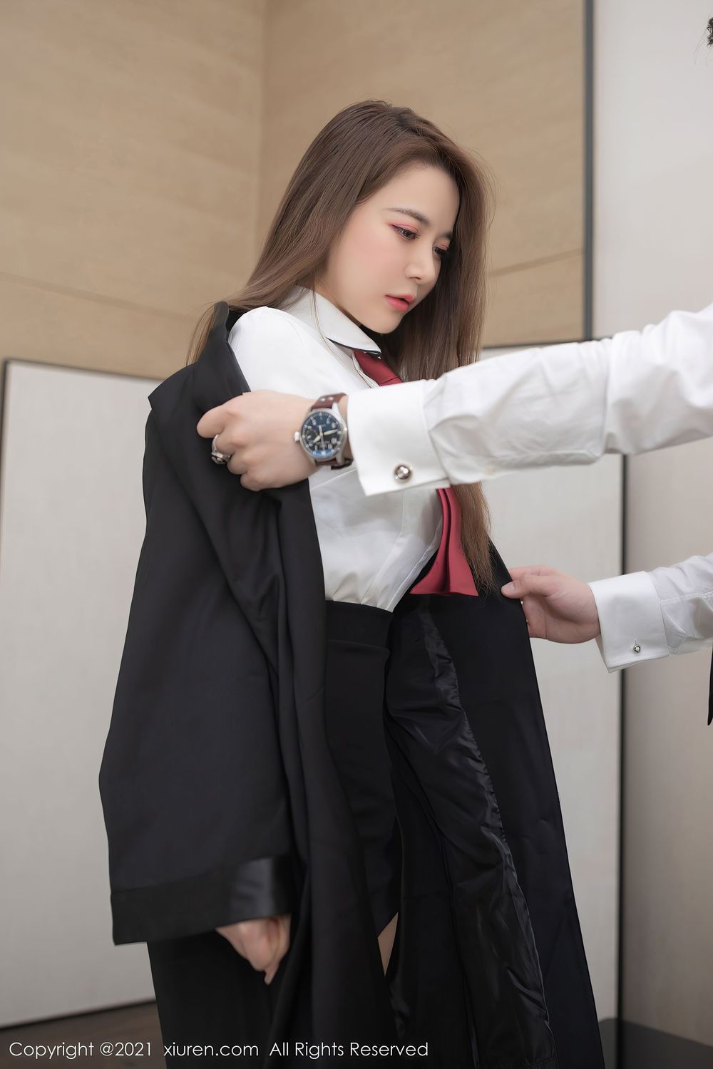 美女模特鱼子酱Fish - 实习律师即将转正主题成都旅拍