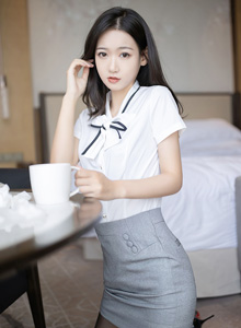 [XiuRen秀人网] 美女模特唐安琪 - 酒店宾客服务系列性感写真 No.3307