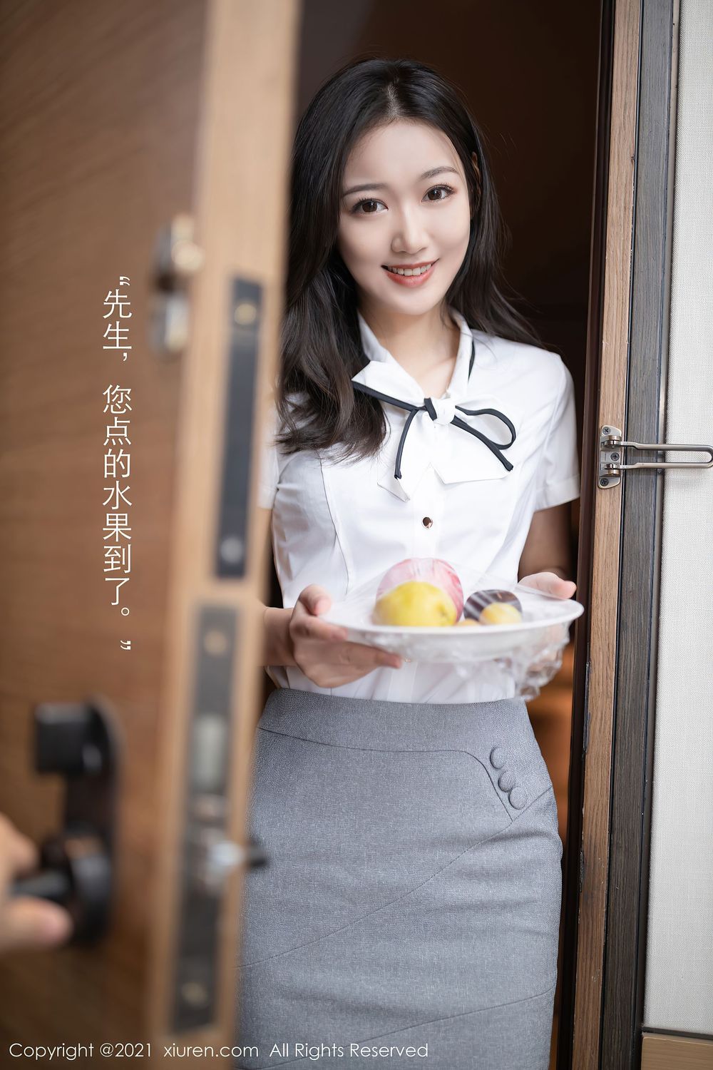 美女模特唐安琪 - 酒店宾客服务系列性感写真