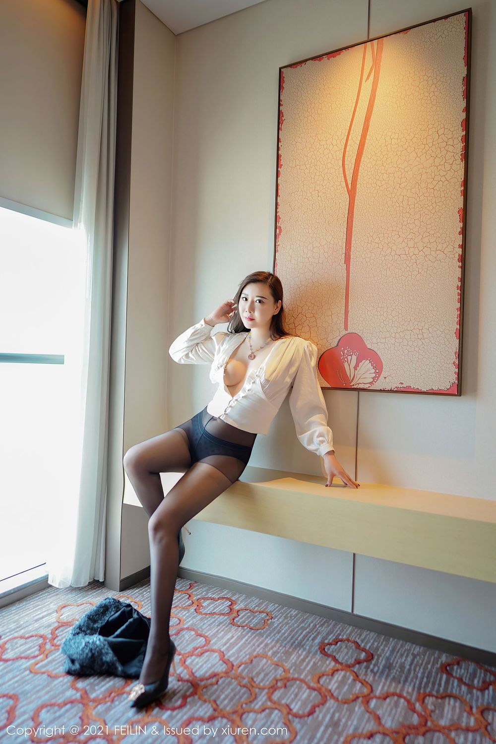 美女模特王婉悠Queen - 都市OL+情趣服饰经典写真