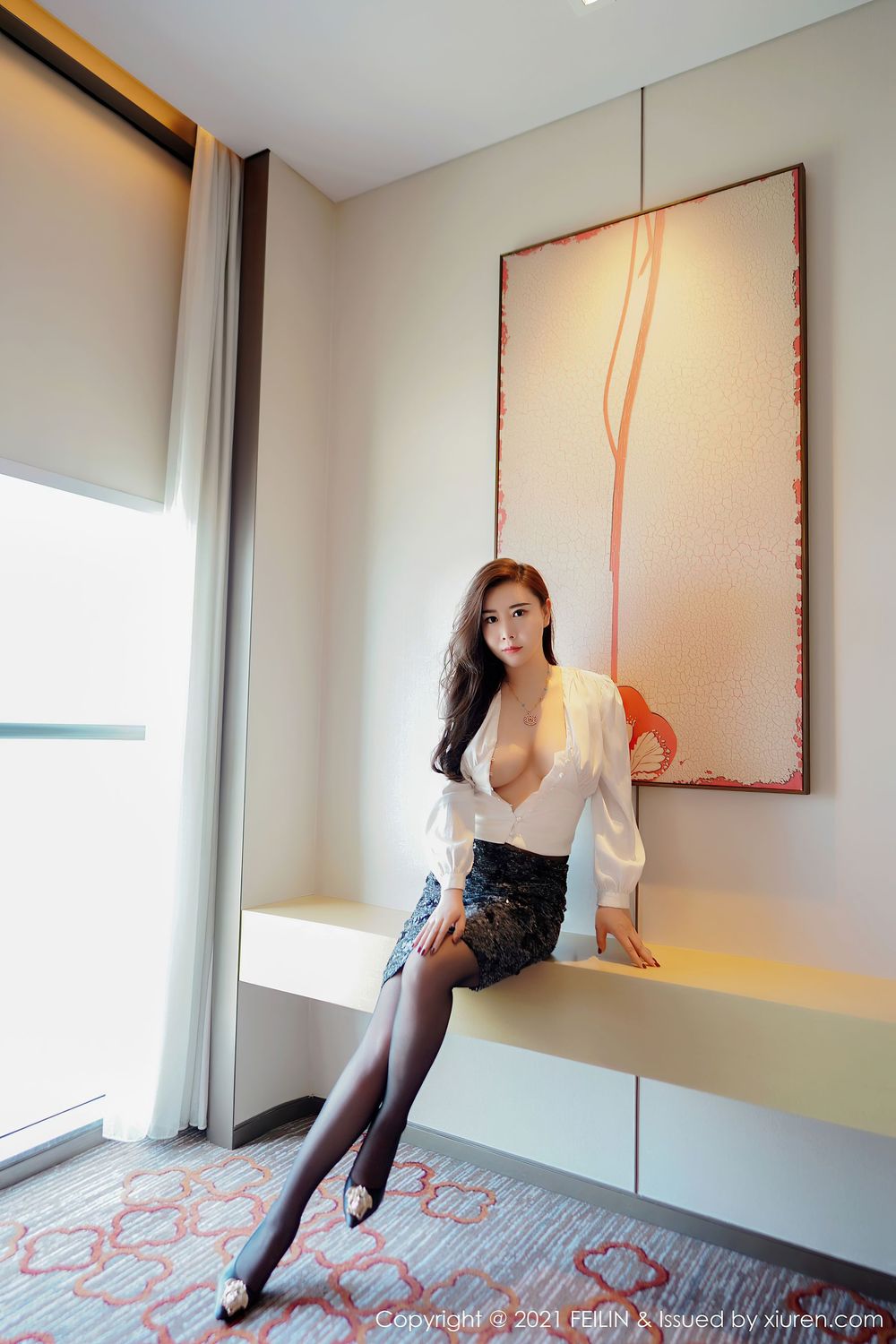 美女模特王婉悠Queen - 都市OL+情趣服饰经典写真