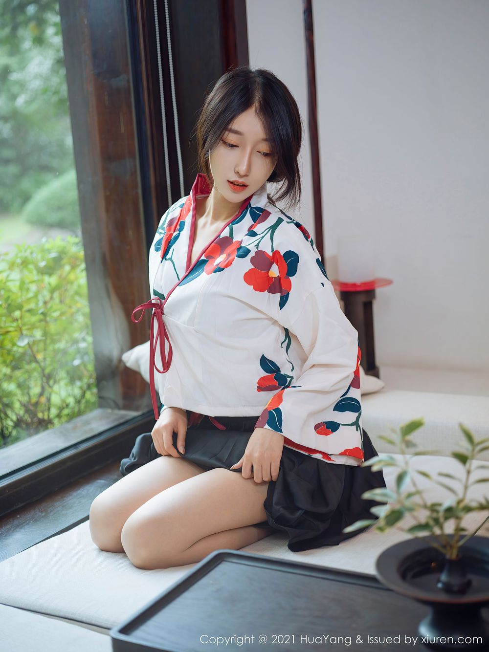 丽质模特玥儿玥er - 古典和服+柔软腰肢杭州旅拍