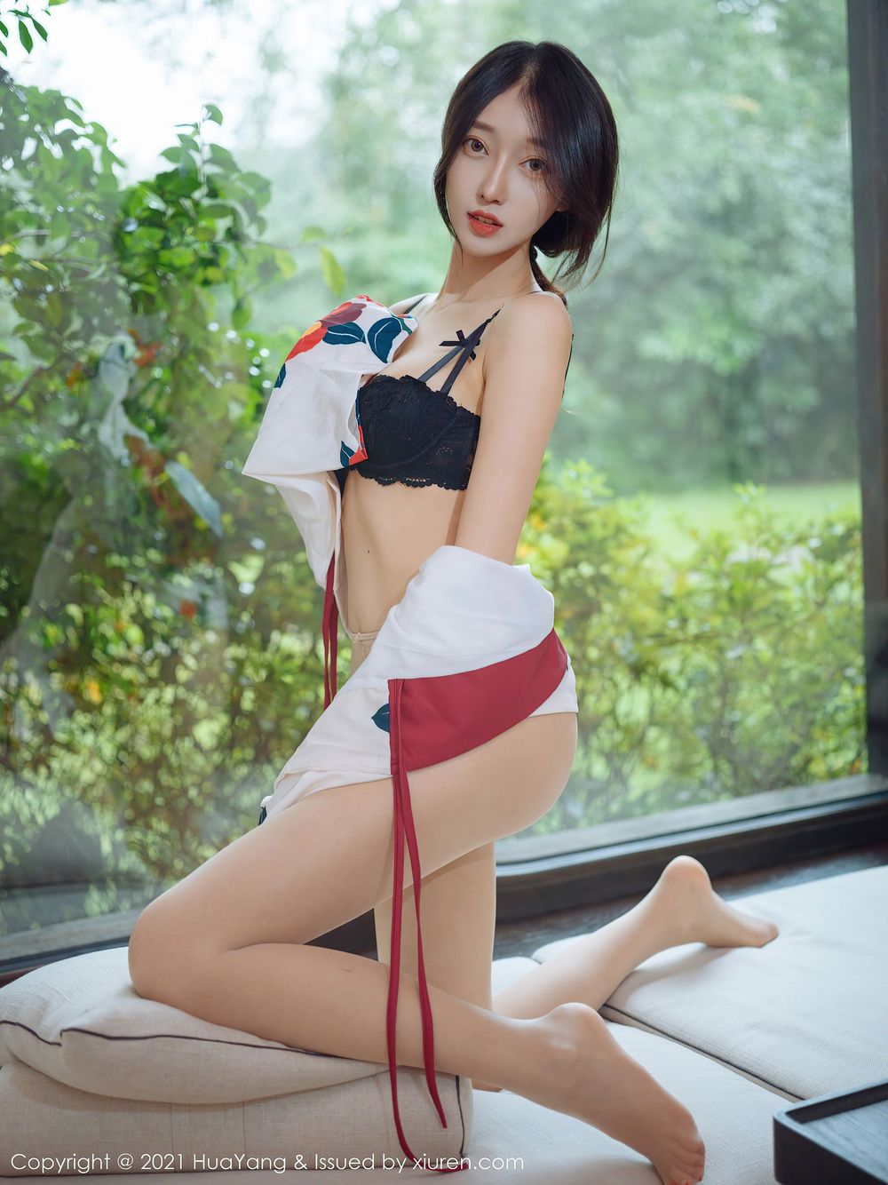 丽质模特玥儿玥er - 古典和服+柔软腰肢杭州旅拍