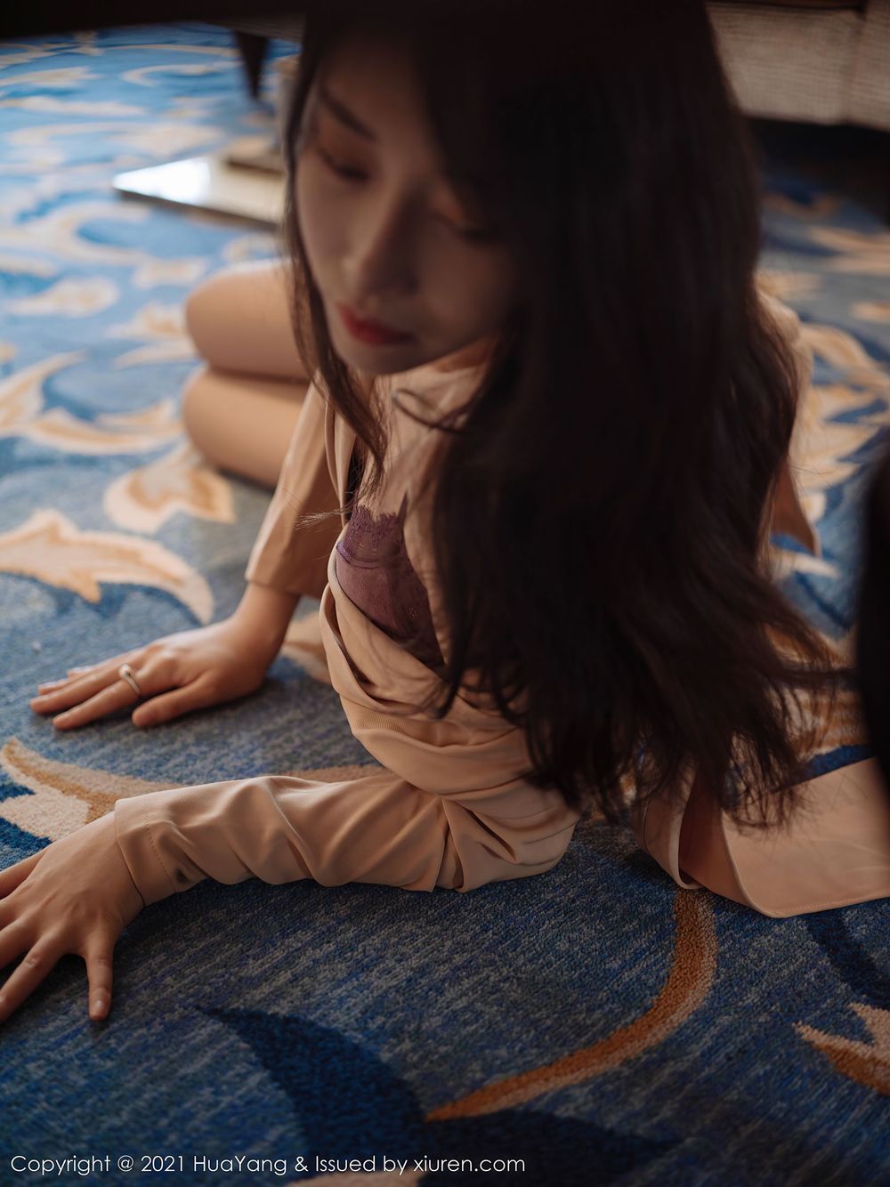 丽质美人玥儿玥er - 灰色调服饰+丝袜系列厦门旅拍