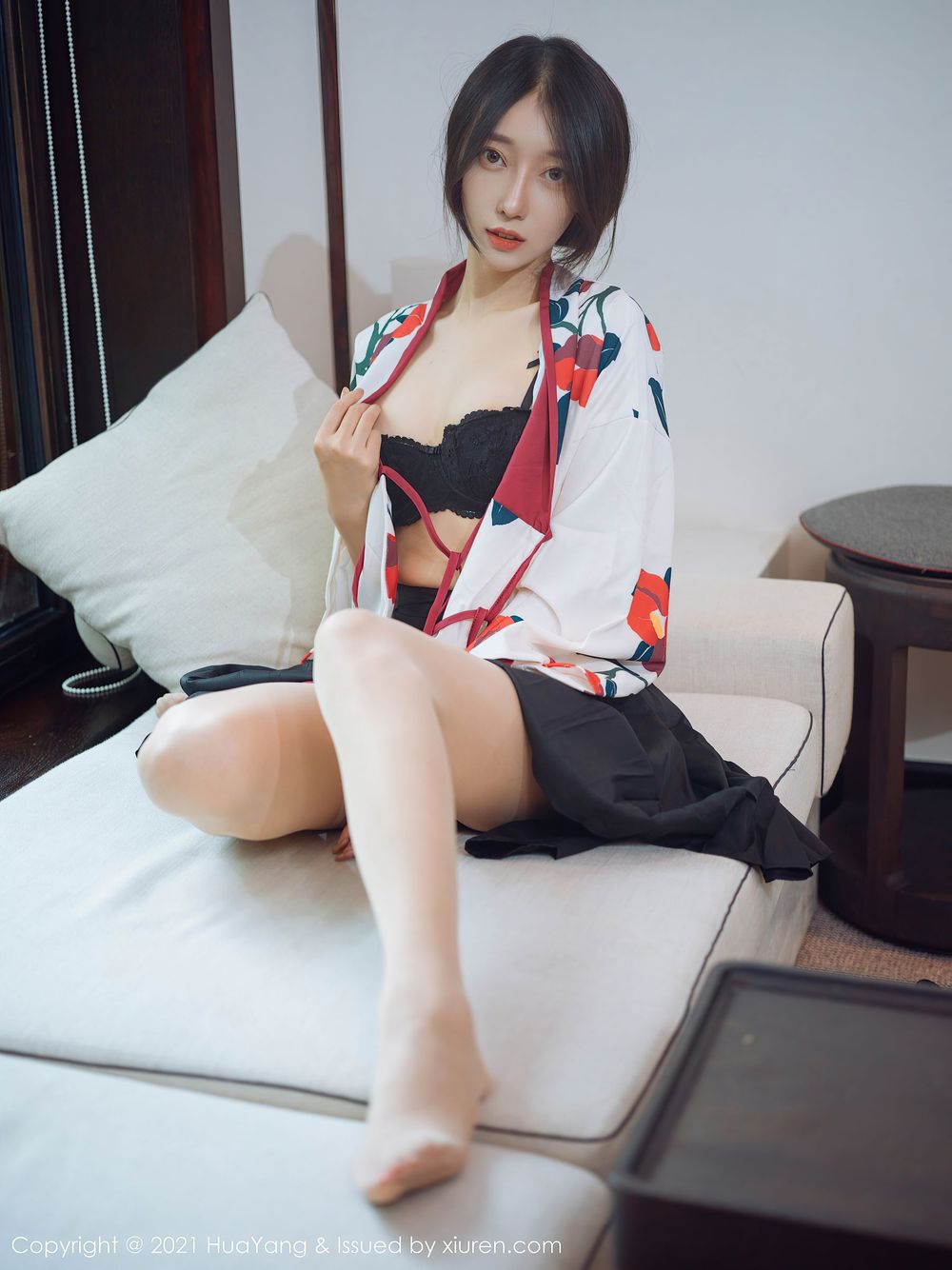 丽质模特玥儿玥er - 古典和服+柔软腰肢杭州旅拍
