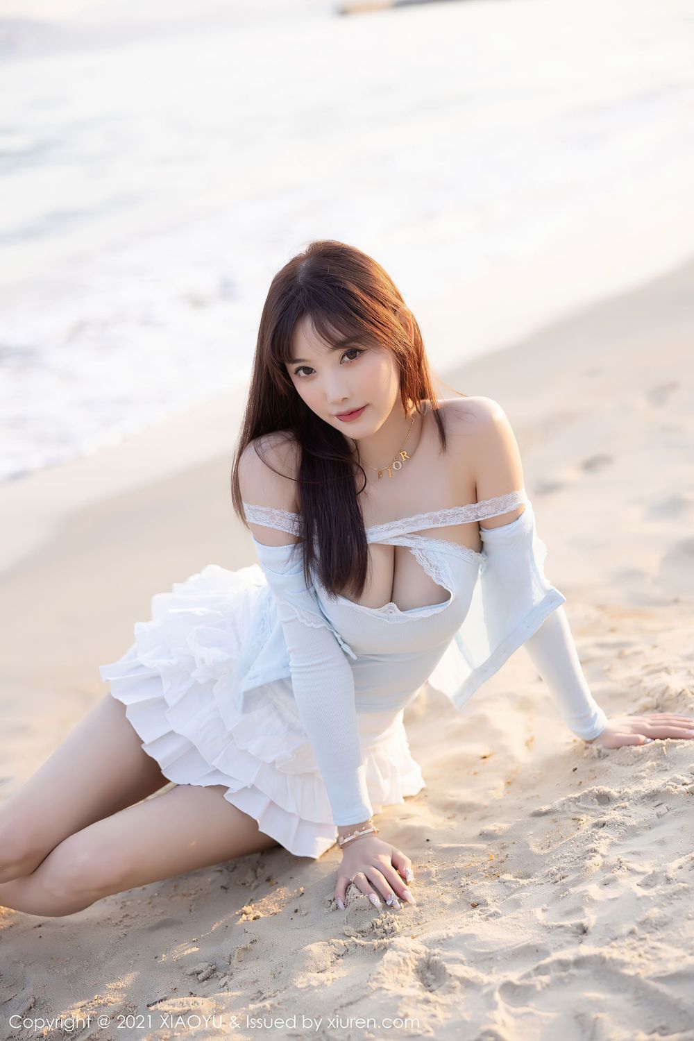 性感女神杨晨晨Yome - 草帽女孩海边沙滩娇柔拍摄