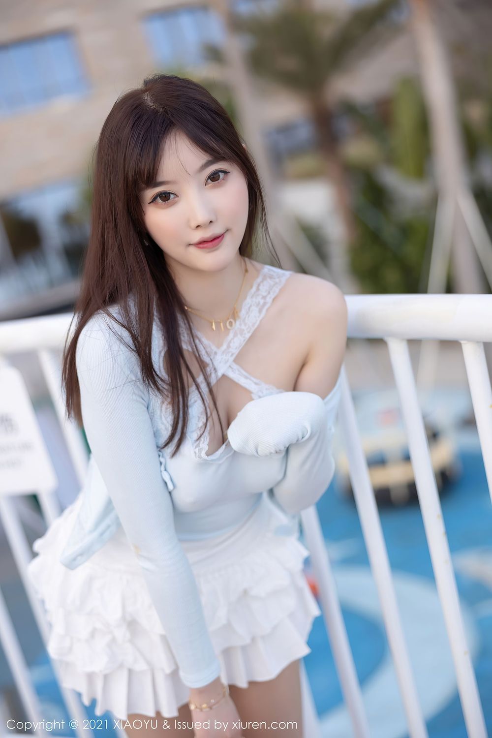 性感女神杨晨晨Yome - 草帽女孩海边沙滩娇柔拍摄