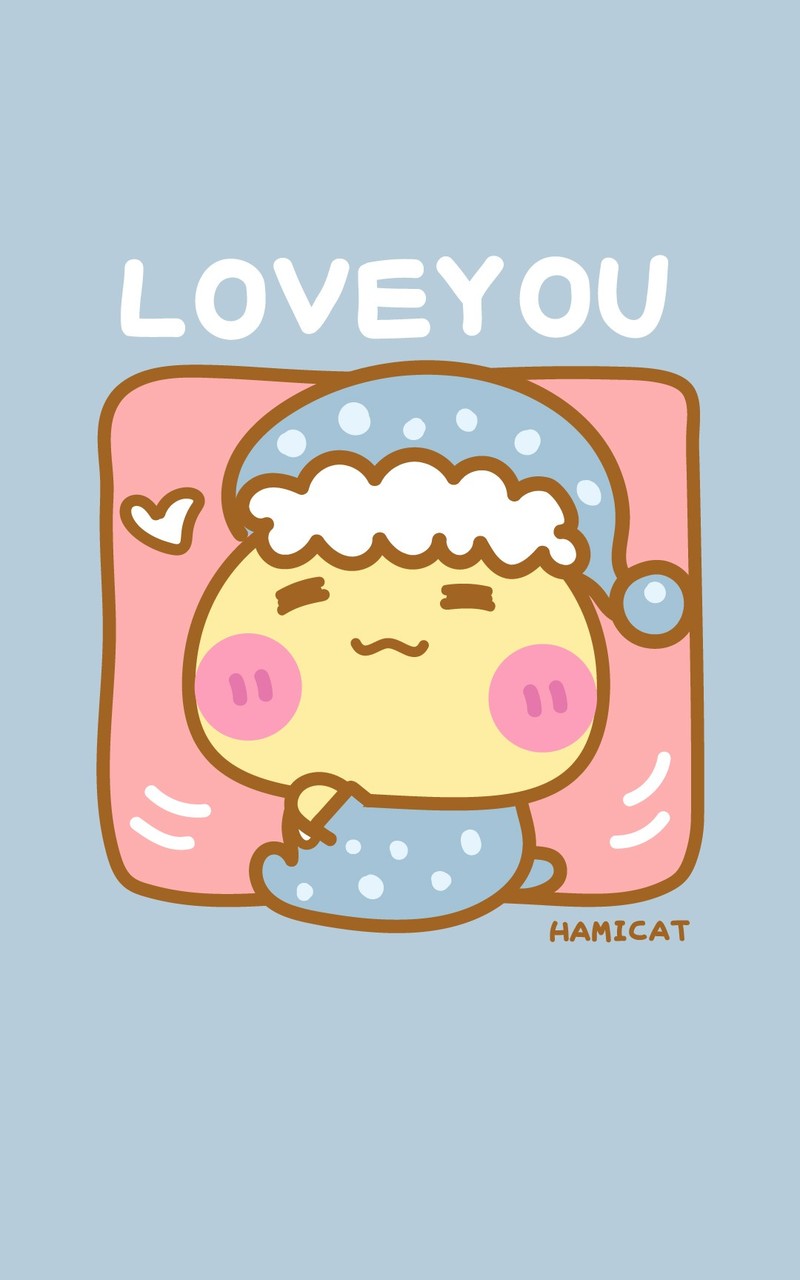 Hamicat哈咪猫&Midy咪蒂LOVEYOU主题卡通图片
