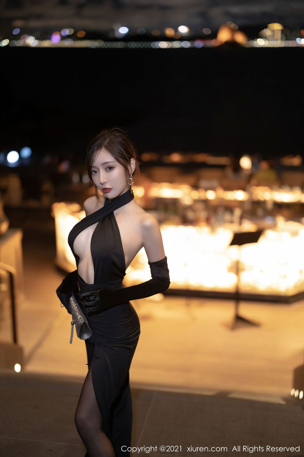 性感女神王馨瑶yanni - 古典旗袍+礼服系列深圳旅拍