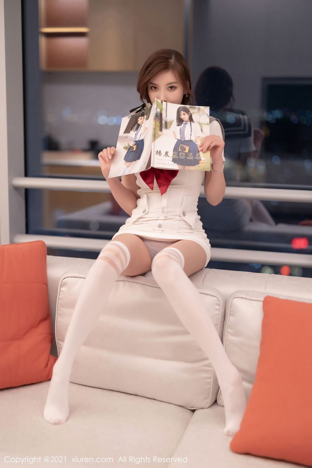 性感女神女神杨晨晨Yome - 水手制服纯欲风格写真