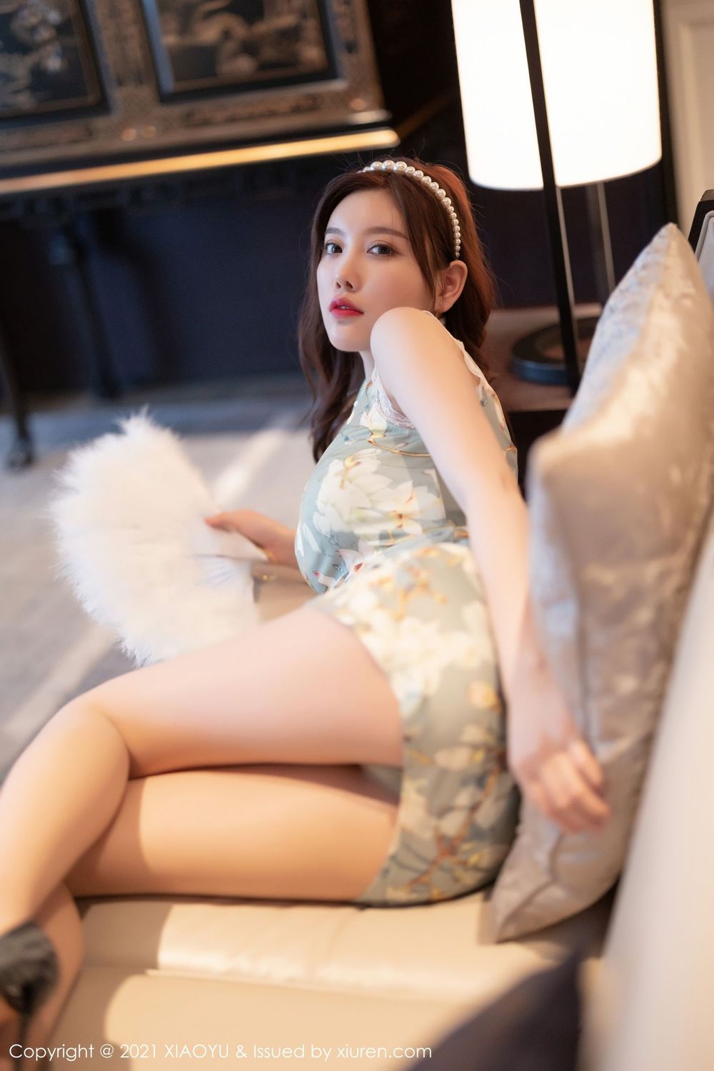 性感女神杨晨晨sugar - 韵味旗袍+丝袜系列私房写真