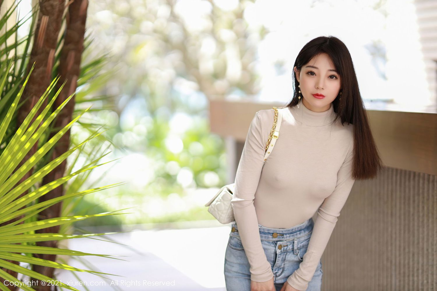 美女模特佘贝拉bella - 死库水+牛仔裤系列写真