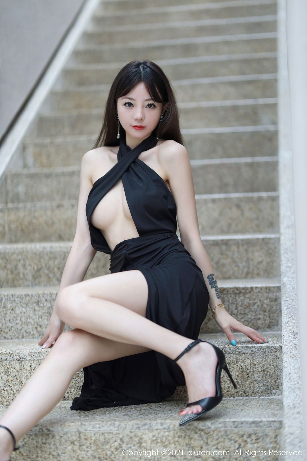 美女模特佘贝拉bella - 连衣裙系列西双版纳旅拍
