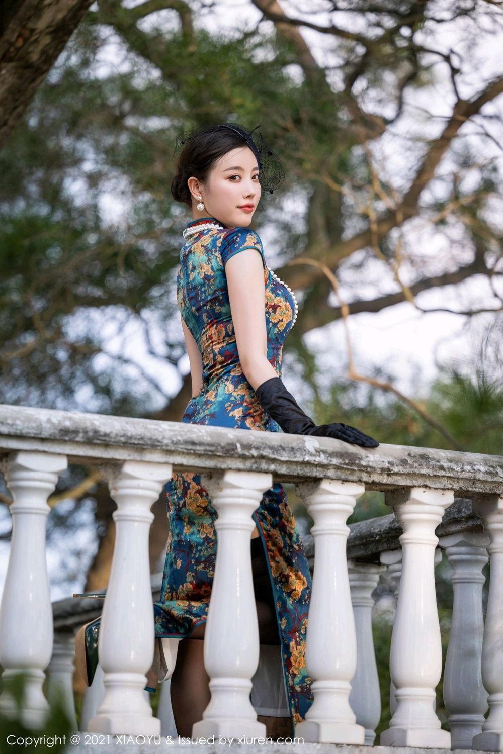 性感女神杨晨晨Yome - 旗袍黑丝广西心愿旅拍