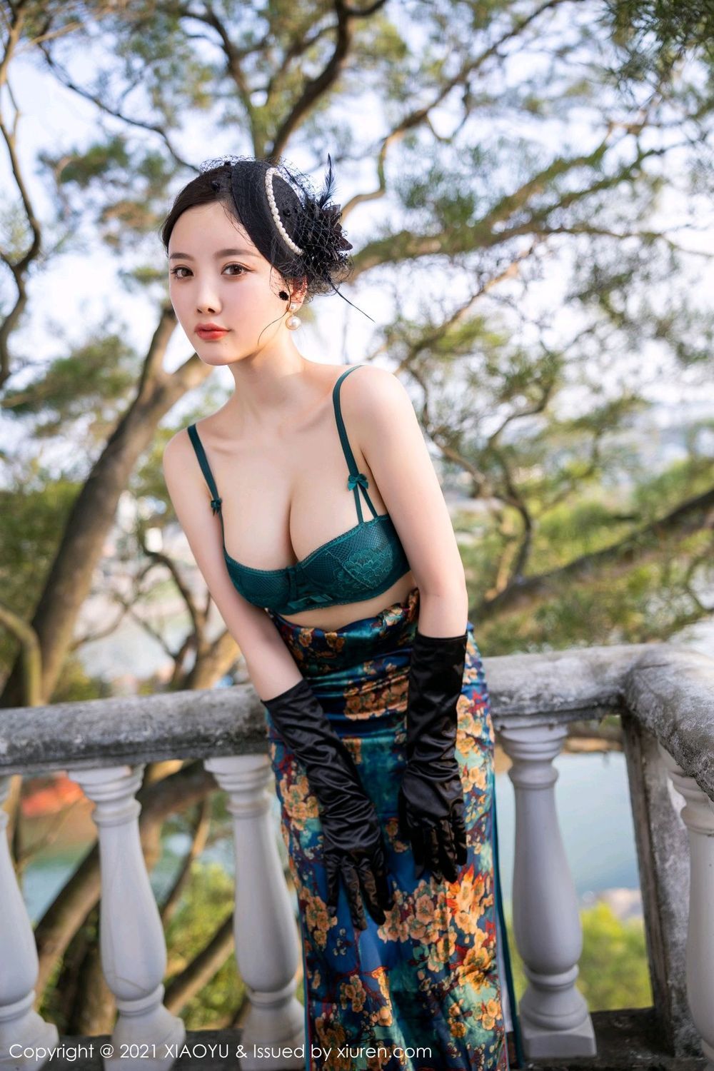 性感女神杨晨晨Yome - 旗袍黑丝广西心愿旅拍