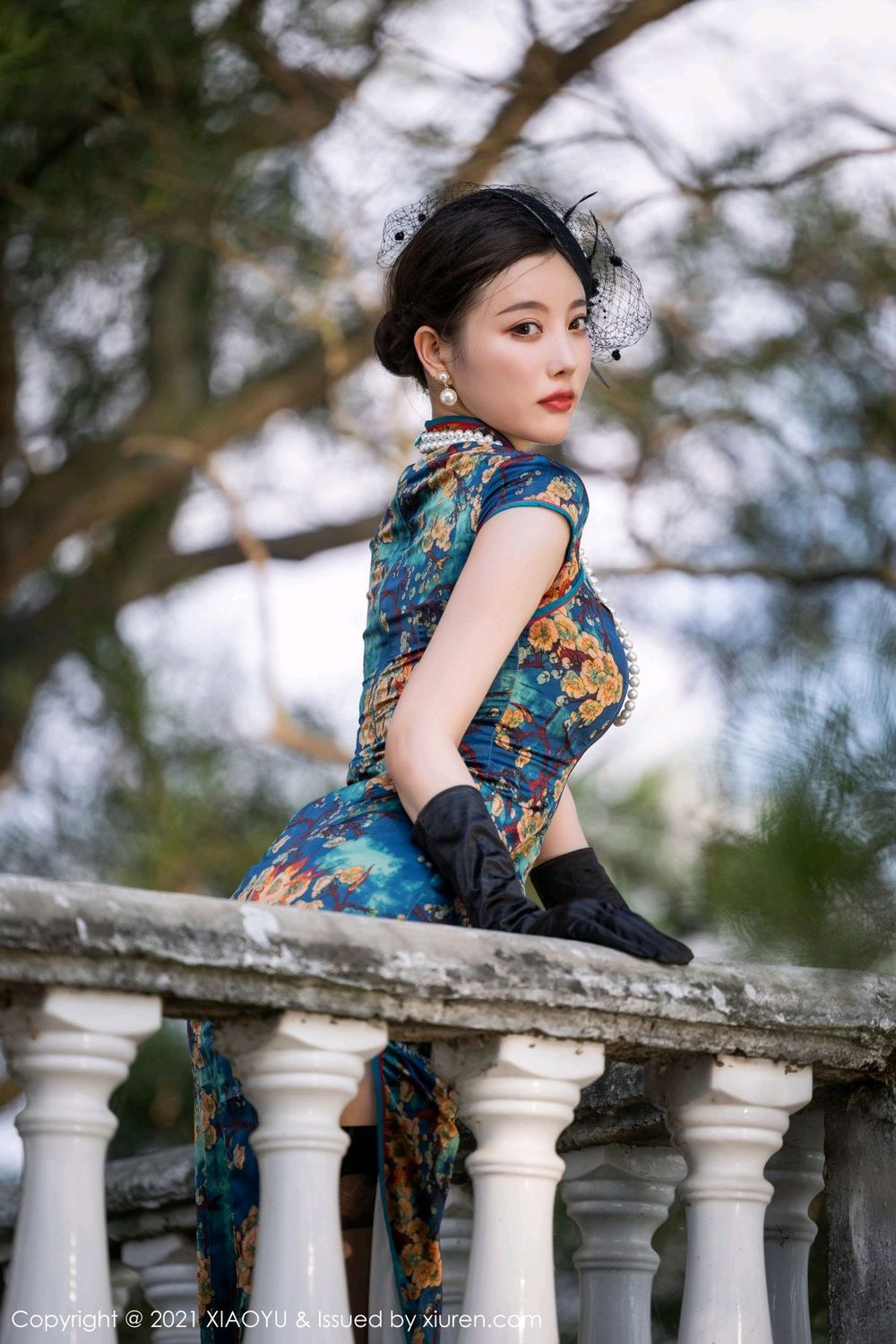 性感女神杨晨晨Yome - 旗袍黑丝广西心愿旅拍
