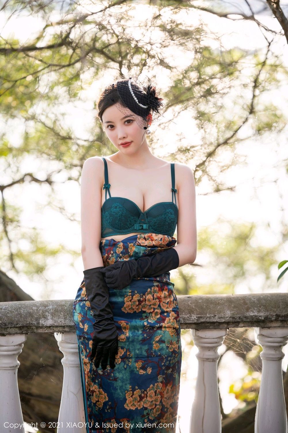 性感女神杨晨晨Yome - 旗袍黑丝广西心愿旅拍