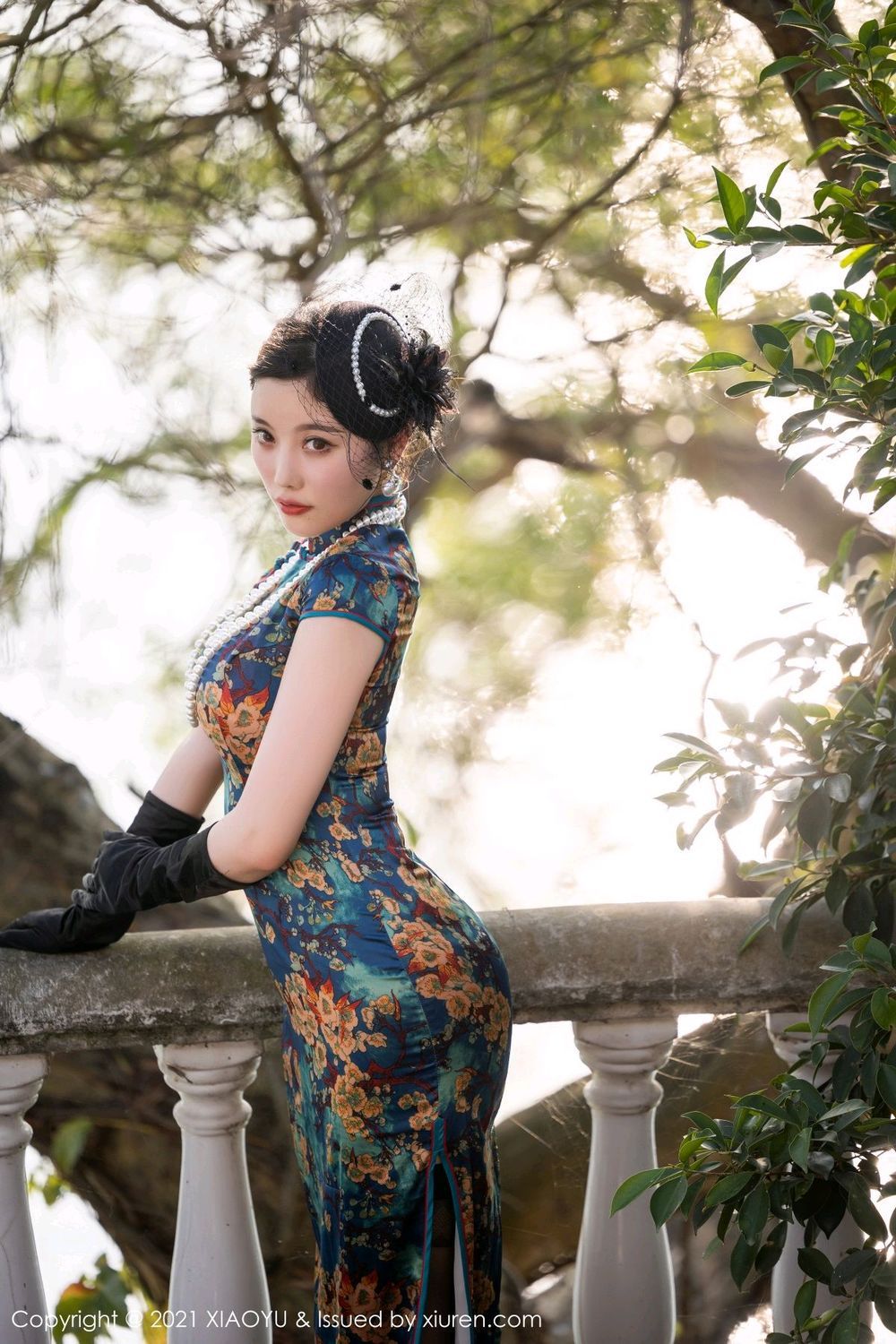 性感女神杨晨晨Yome - 旗袍黑丝广西心愿旅拍